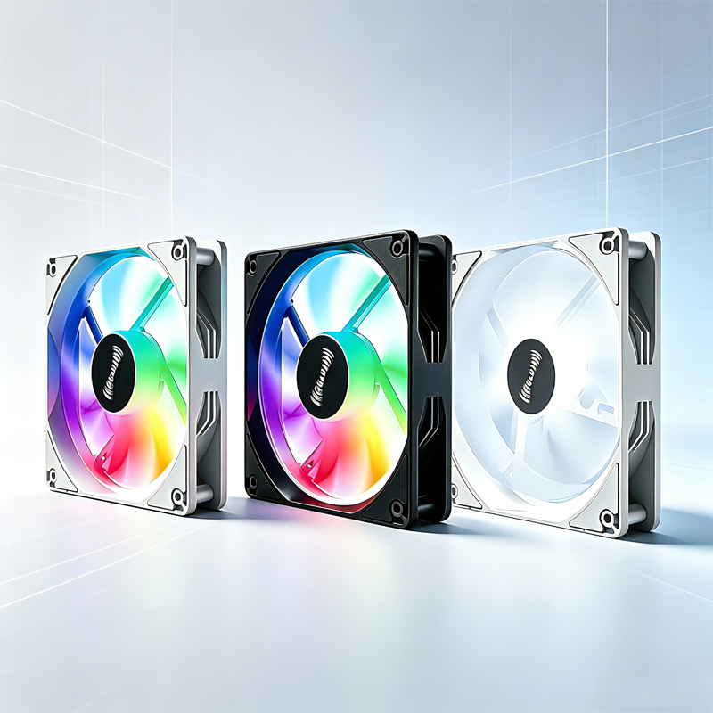Desk Setup Lamp - 120mm PC Case Fan 12V RGB