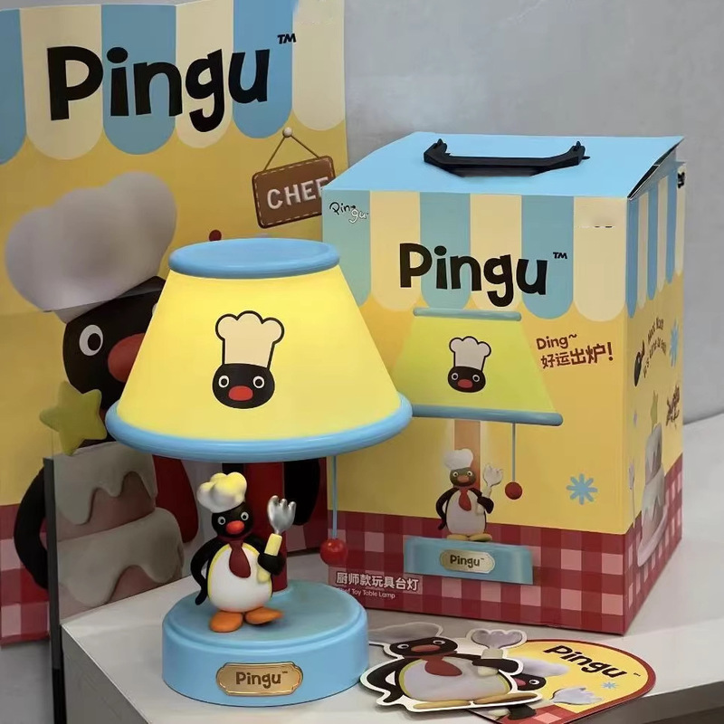 Desk Setup Lamp - New Pingu Chef Style Night Light