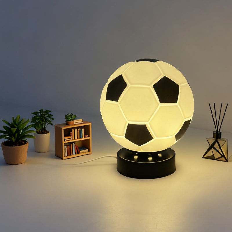 Football LED High-End Creative - огляд і ціна Desk Setup Desk