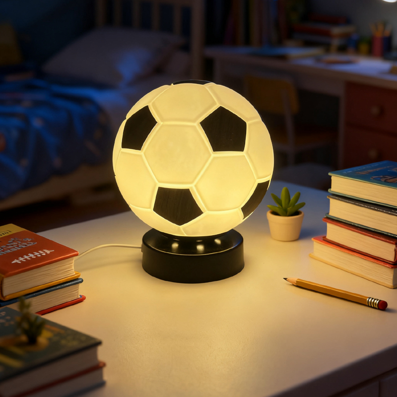 Football LED High-End Creative - огляд і ціна Desk Setup Desk