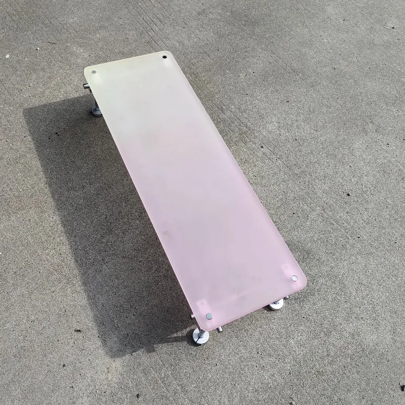 ‌Aesthetic Pink Gradient Acryl - огляд і ціна Desk Setup For Laptop And Monitor