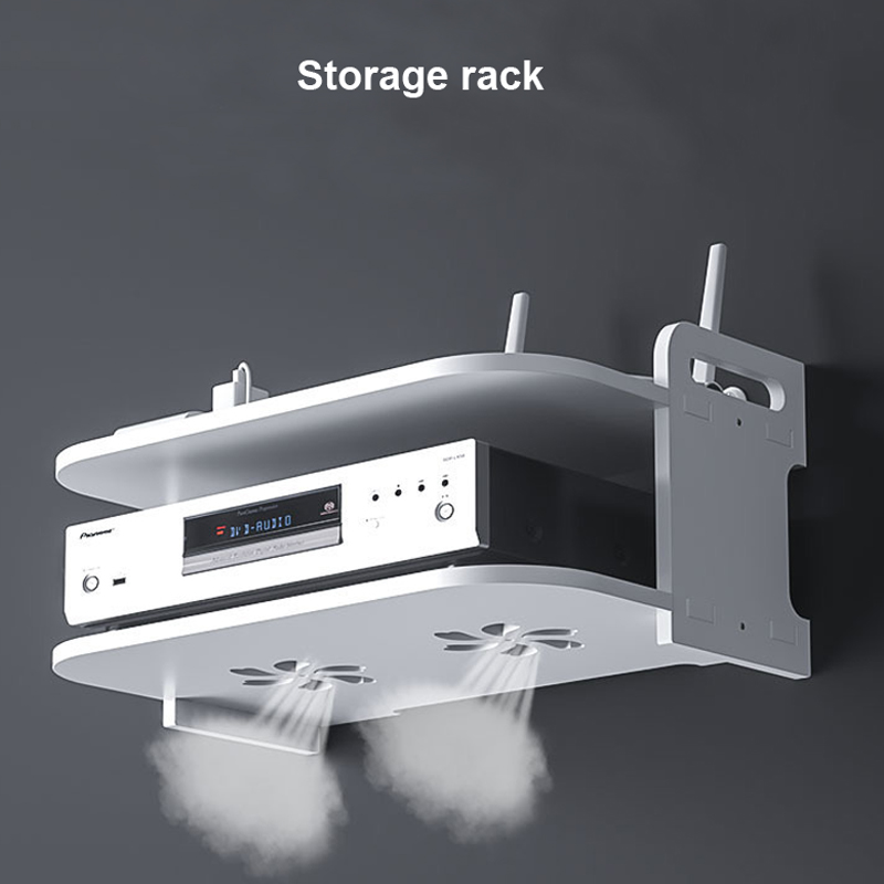 Wall-Mounted Router Cable Orga - огляд і ціна Desk Setup Desk