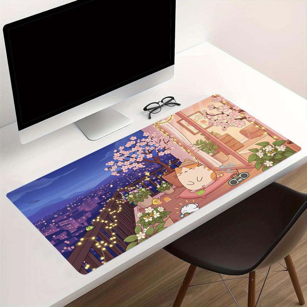 Cozy Anime Street Extended Gam - огляд і ціна Desk Setup Gaming Pc