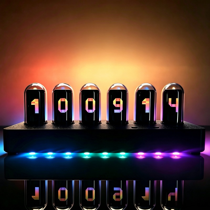 IPS‑Simulated Nixie Tube Clock - огляд і ціна Desk Setup Artist