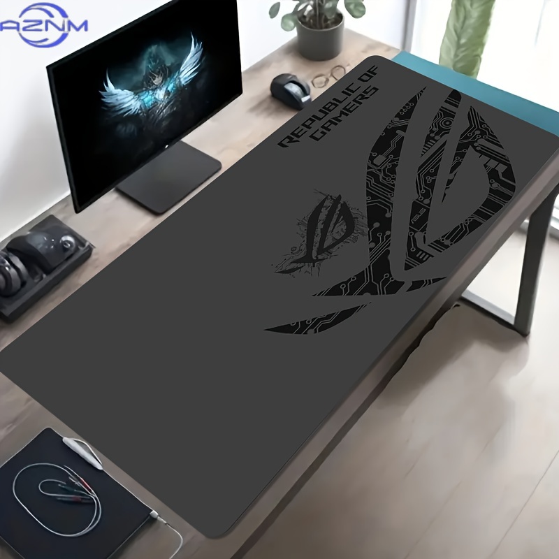 1pc Large Gaming Mouse Pad ROG - огляд і ціна Desk Setup Gaming Pc