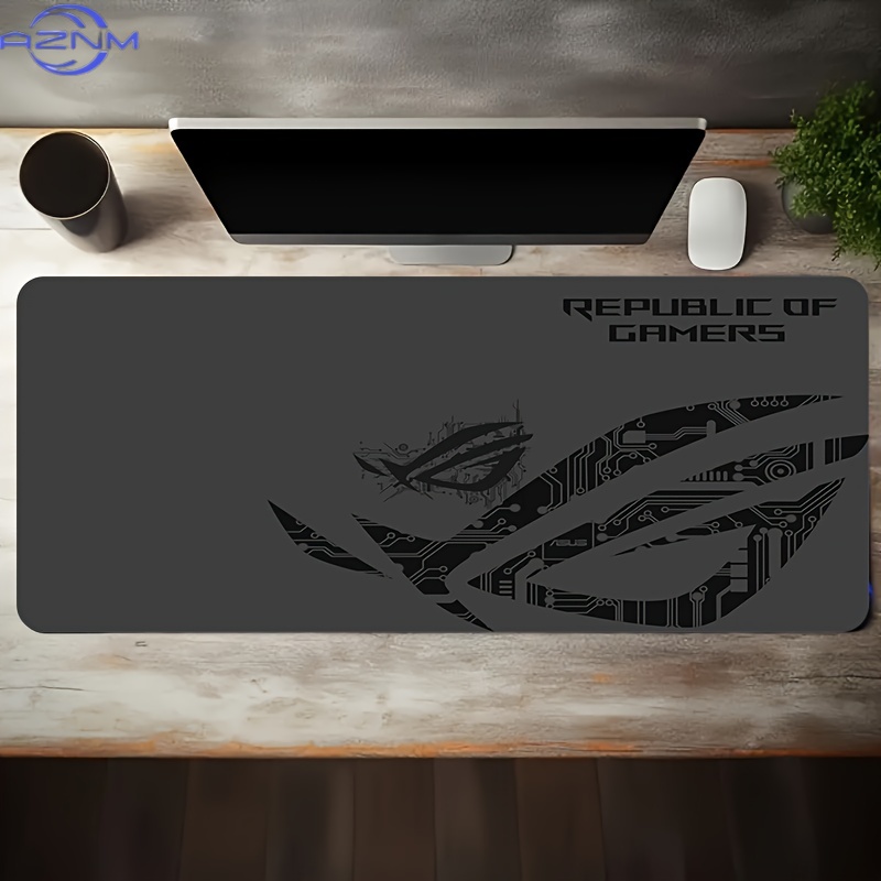 1pc Large Gaming Mouse Pad ROG - огляд і ціна Desk Setup Gaming Pc