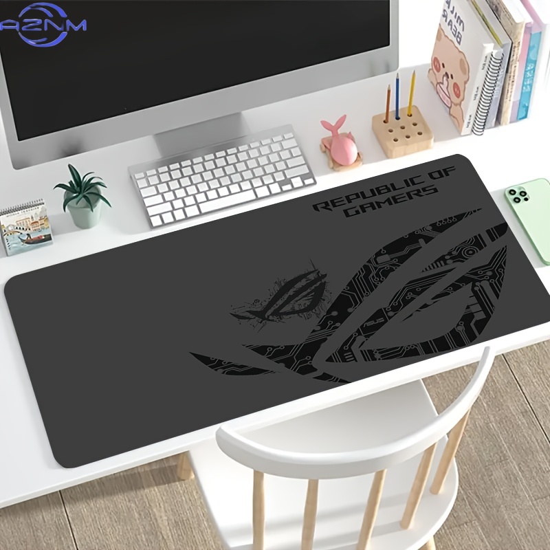 1pc Large Gaming Mouse Pad ROG - огляд і ціна Desk Setup Gaming Pc