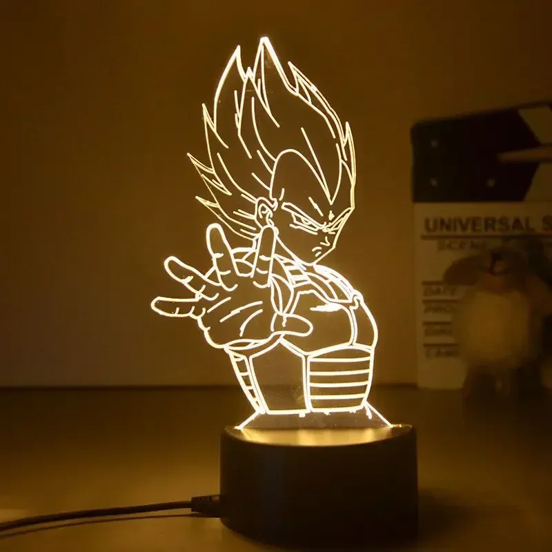 Dragon Ball Z Super Saiyan Veg - огляд і ціна Desk Setup Lamp