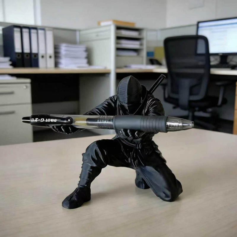 Ninja Pen Holder 3D Printed Sa - огляд і ціна Desk Setup Gifts