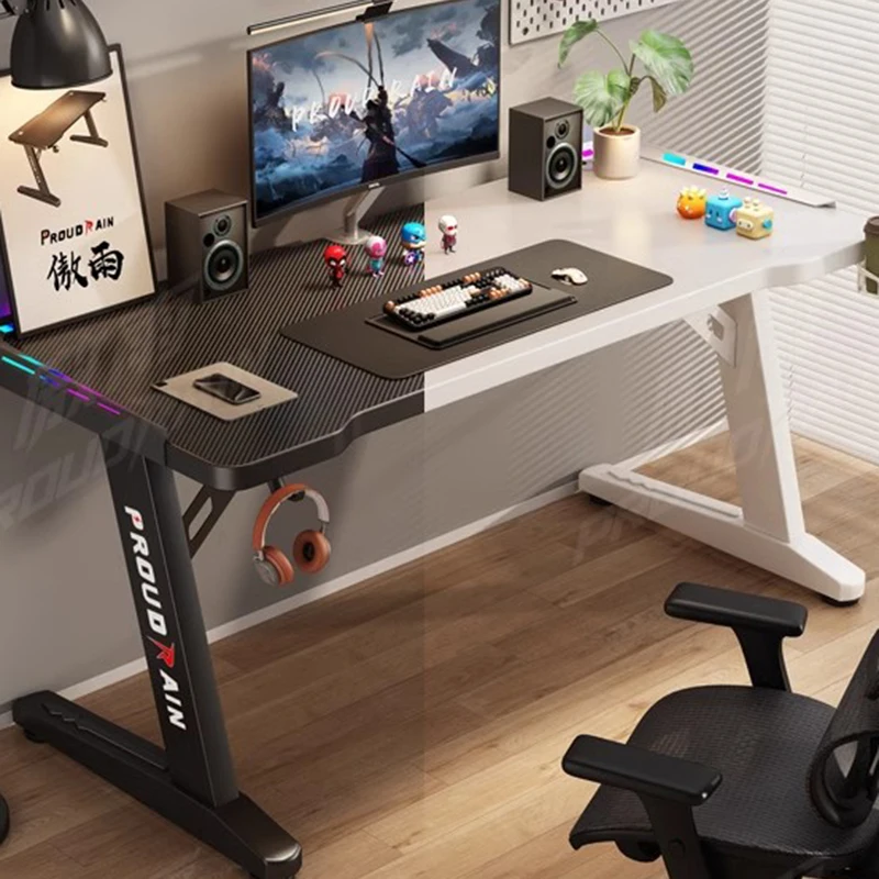 Gaming Console Computer Desks  - огляд і ціна Desk Setup For Laptop And Monitor