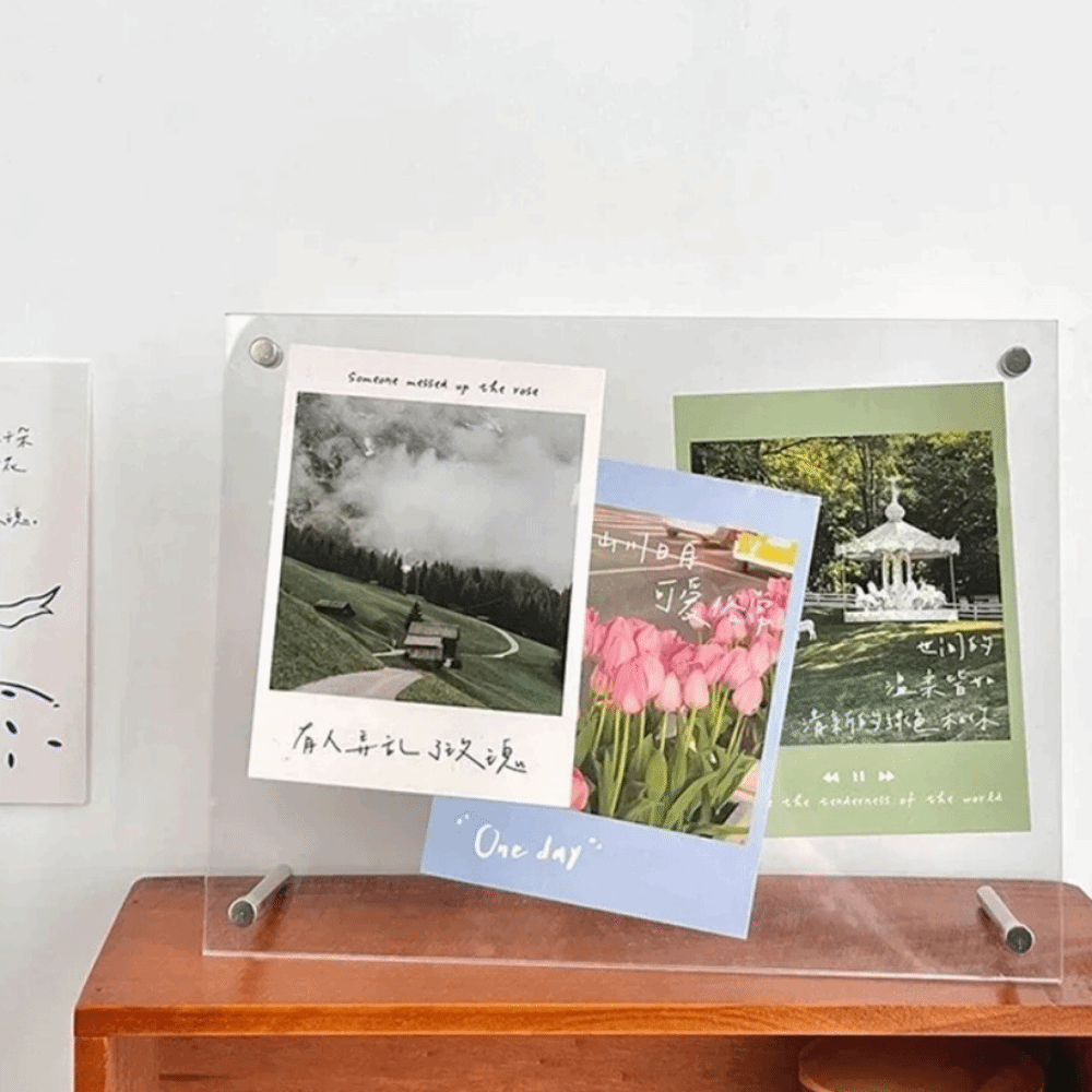 New Transparent Acrylic Photo  - огляд і ціна Desk Setup Poster