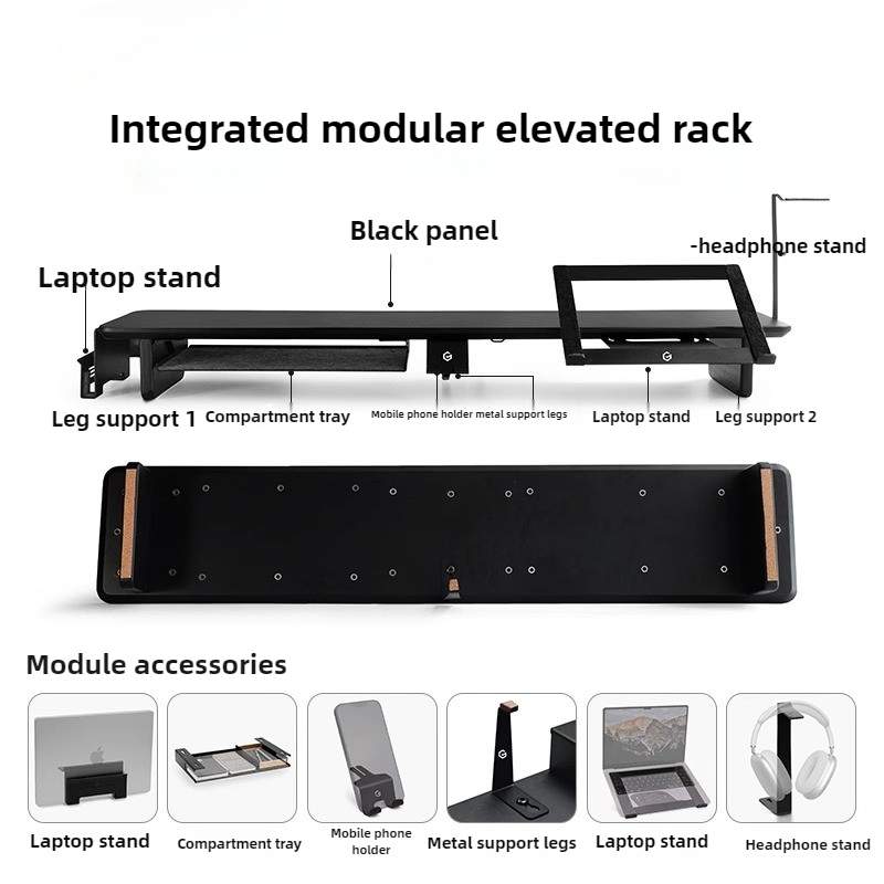 Modular Monitor Riser Stand Er - огляд і ціна Desk Setup For Laptop And Monitor