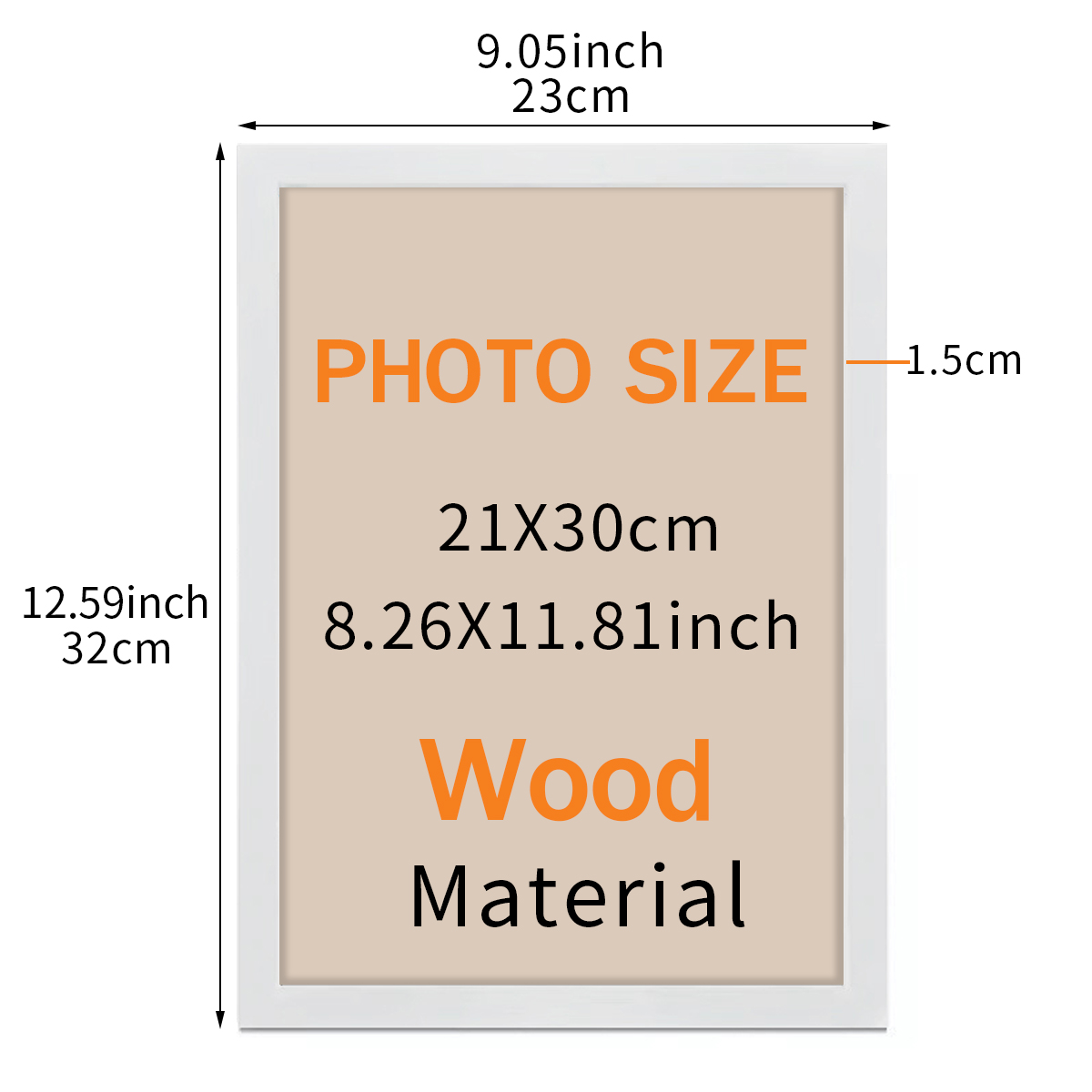 A4 Wooden Photo Frame Anime Be - огляд і ціна Desk Setup Poster