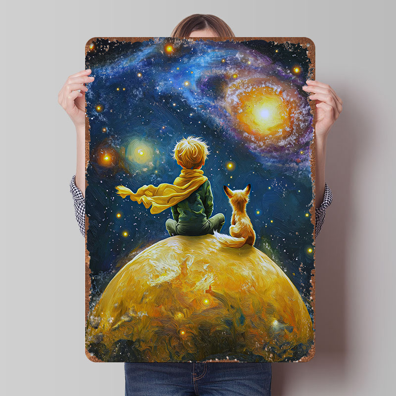 The Little Prince and Fox Prin - огляд і ціна Desk Setup Poster