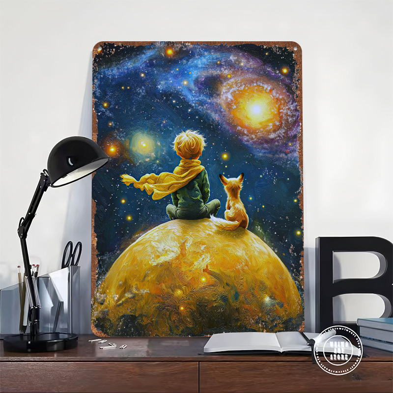 The Little Prince and Fox Prin - огляд і ціна Desk Setup Poster