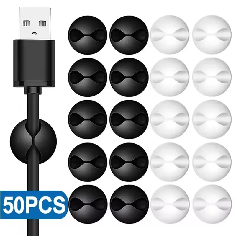 5/50Pcs Mini Cable Organizer S - огляд і ціна Cable Box Organizer