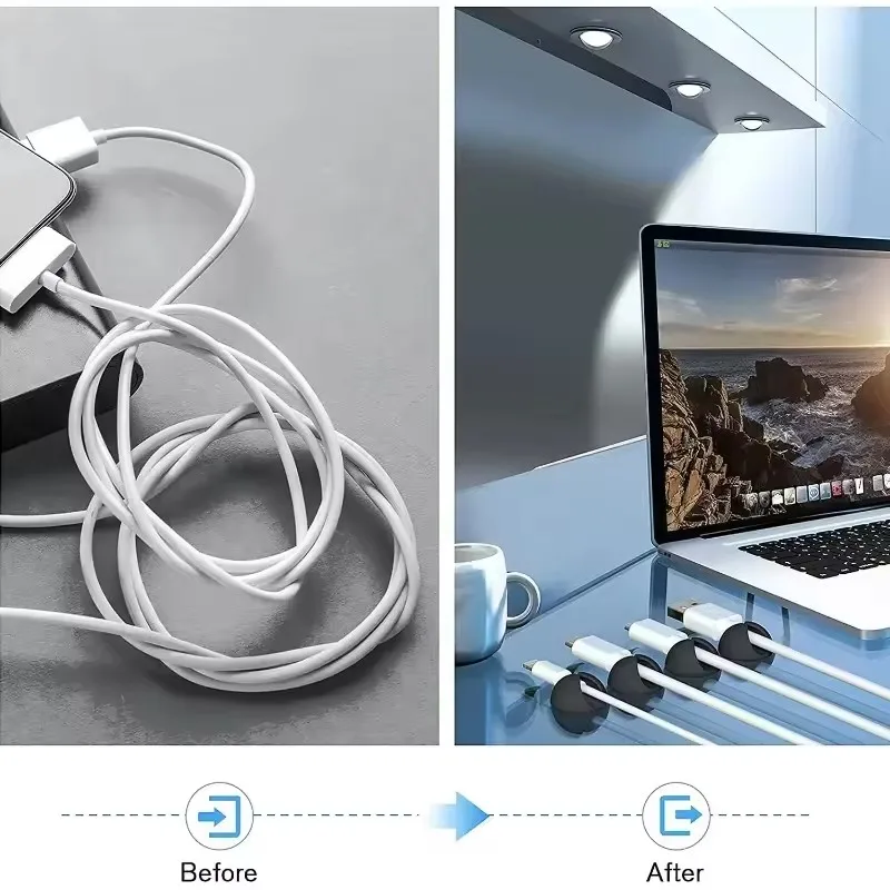 5/50Pcs Mini Cable Organizer S - огляд і ціна Cable Box Organizer