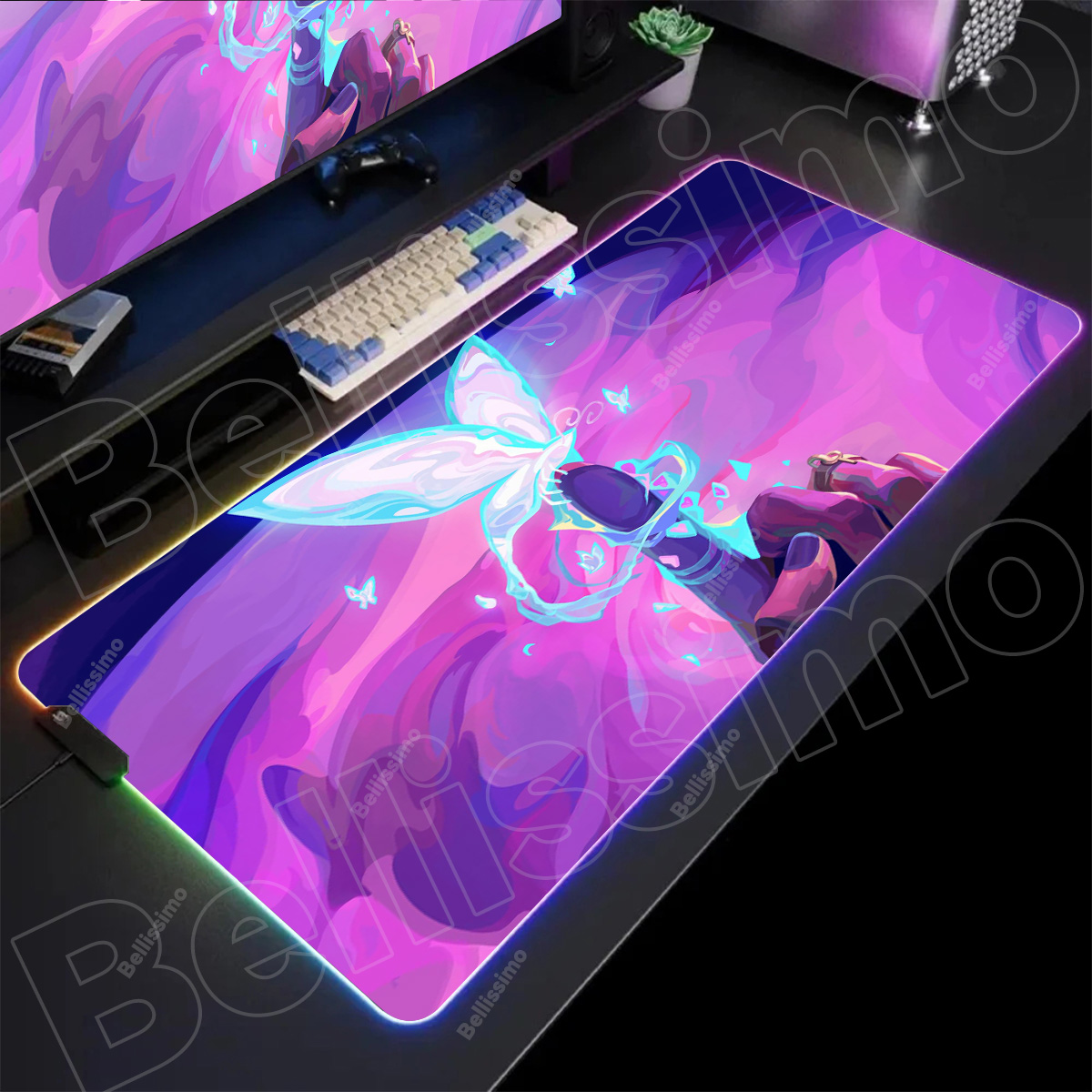 Mouse Pad Gamer Clove Valorant - огляд і ціна Desk Setup Valorant