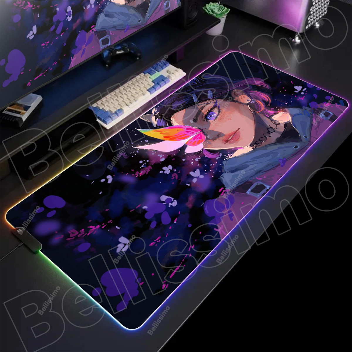 Mouse Pad Gamer Clove Valorant - огляд і ціна Desk Setup Valorant