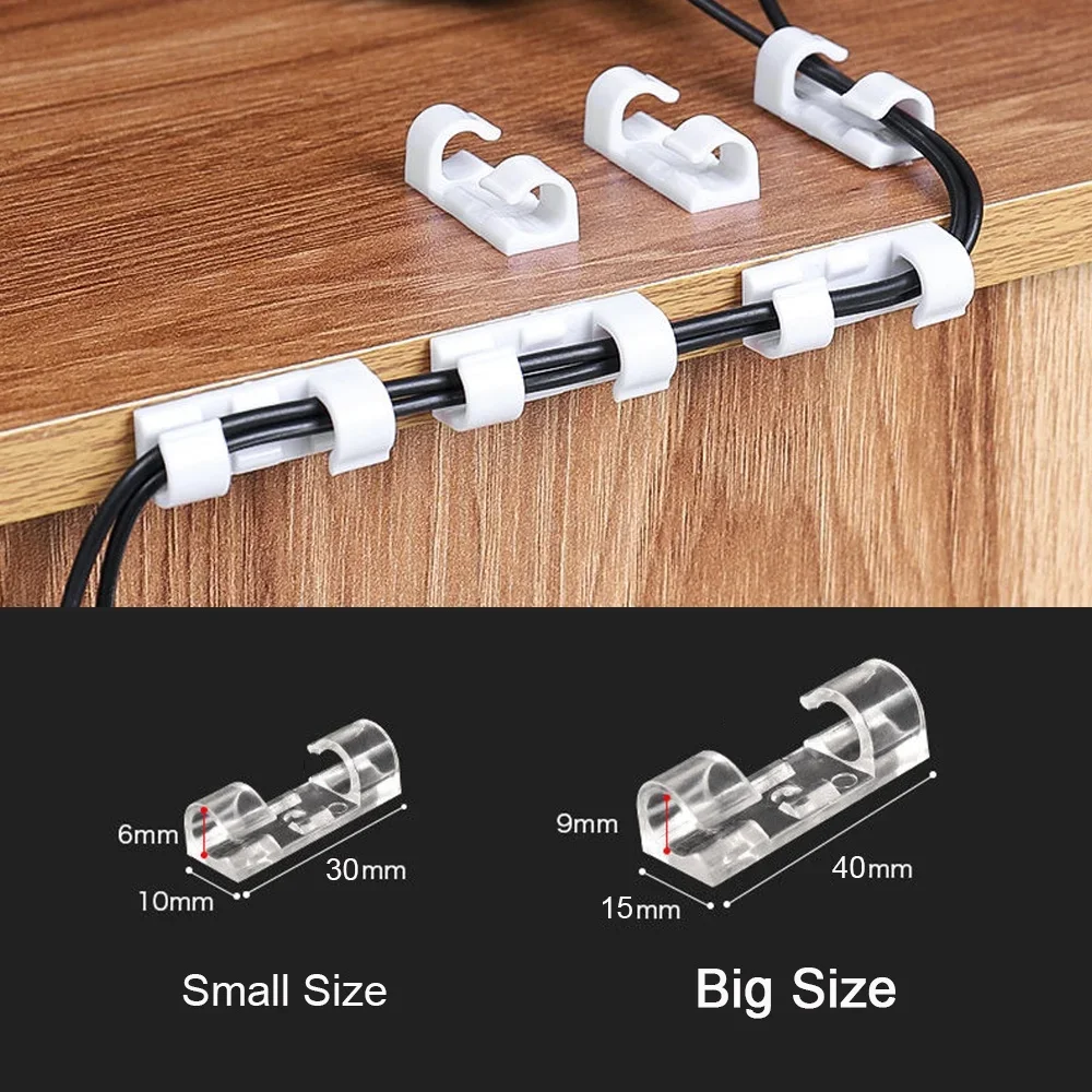 Cable Clips Organizer Drop Wir - огляд і ціна Cable Box Organizer