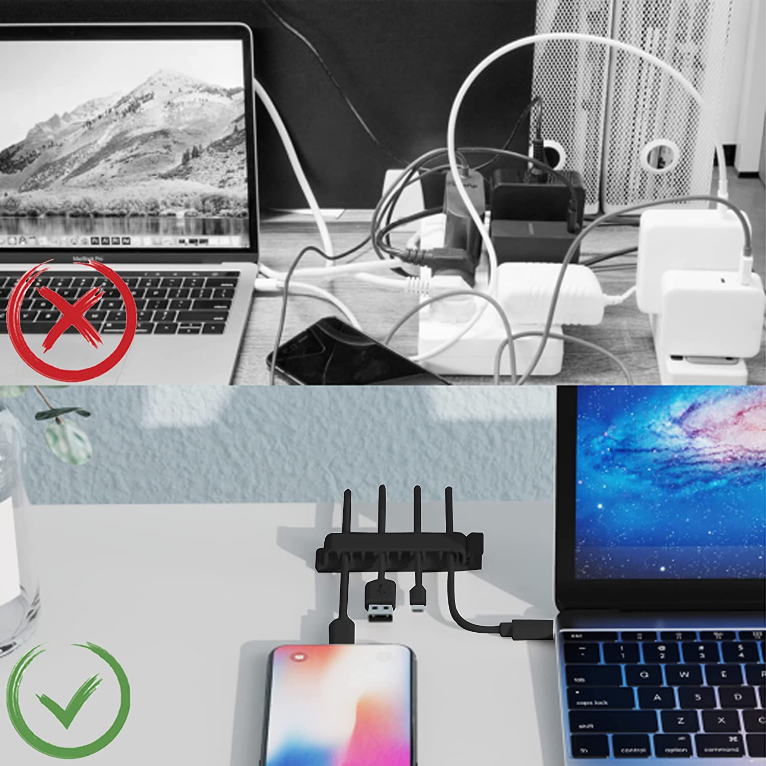 Cable Organizer Cord Managemen - огляд і ціна Cable Box Organizer